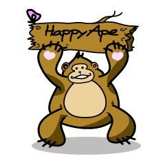[LINEスタンプ] Happy Eap