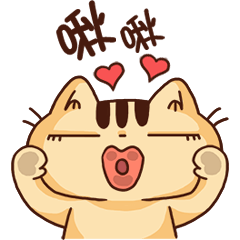 [LINEスタンプ] WHO CAREs Cat 3