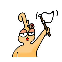 [LINEスタンプ] Sick chicken