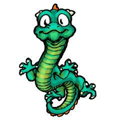 [LINEスタンプ] Deedee the Dragon