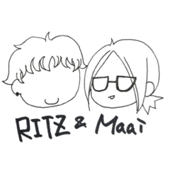 [LINEスタンプ] RITZとmaai