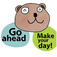 [LINEスタンプ] Happy Bear in Mayの画像（メイン）