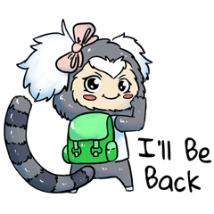 [LINEスタンプ] Lady Marmoset