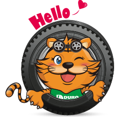 [LINEスタンプ] DURO TIGER