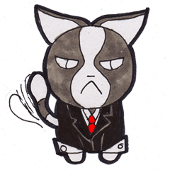 [LINEスタンプ] Kitty Hate Smile