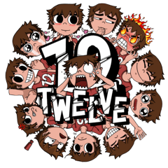 [LINEスタンプ] TWELVE