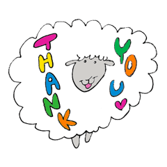 [LINEスタンプ] Happy cute colors animals