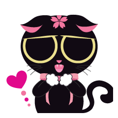 [LINEスタンプ] Sakura Kitty