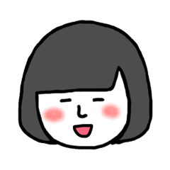 [LINEスタンプ] おかっぱちぃちゃん