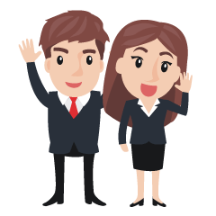 [LINEスタンプ] Mr. ＆ Mrs. ERA