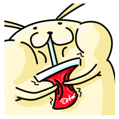 [LINEスタンプ] Smelly cobbler