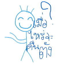 [LINEスタンプ] Mr.Blue head