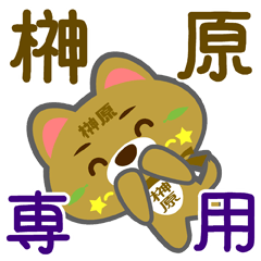 [LINEスタンプ] 「榊原」さん専用スタンプ