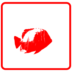 [LINEスタンプ] ハンコ風の魚たち2の画像（メイン）