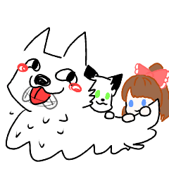 [LINEスタンプ] よゐこ犬