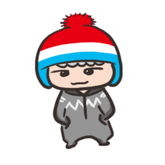 [LINEスタンプ] Boy In Babysuit