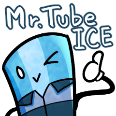 [LINEスタンプ] Mr. Tube Ice