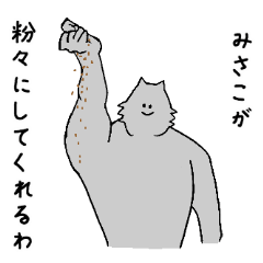 [LINEスタンプ] みさこのためのスタンプ