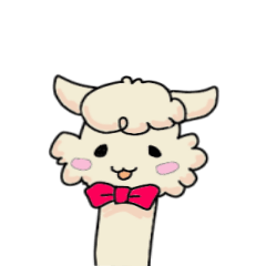 [LINEスタンプ] Lovely and cute ALPACA