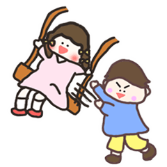 [LINEスタンプ] やさしいふたりのスタンプ