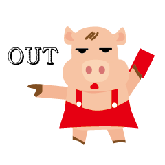 [LINEスタンプ] PP pig life
