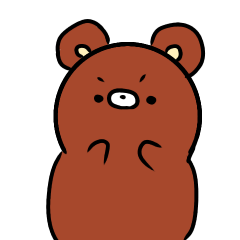 [LINEスタンプ] くまちゃんの1日 TWO