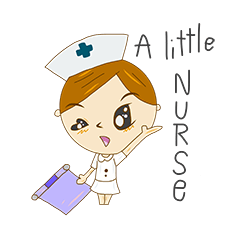 [LINEスタンプ] A little Nurse