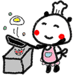 [LINEスタンプ] ぱんだのちよの楽しい毎日