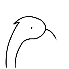 [LINEスタンプ] シラサギさん 