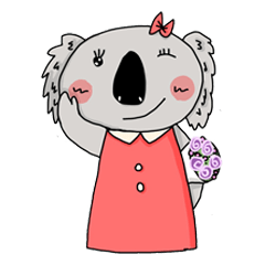 [LINEスタンプ] Koala Yami- Daily 