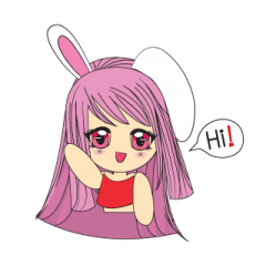 [LINEスタンプ] Cutie Rabbitz