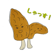 [LINEスタンプ] まいにち！キノコ！ vol.1 