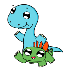 [LINEスタンプ] Dinocute