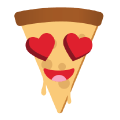 [LINEスタンプ] Pizza Pals！ Friends with Cheese on Top！