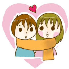[LINEスタンプ] Little Sweet couple 