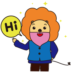 [LINEスタンプ] Bearded lion 