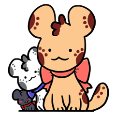 [LINEスタンプ] Pleasant Leopard 