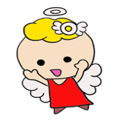 [LINEスタンプ] 天使の日々 