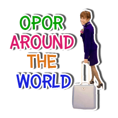 [LINEスタンプ] Opor Around the world