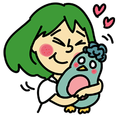 [LINEスタンプ] Greenify's daily life