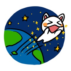 [LINEスタンプ] ちょびニャン