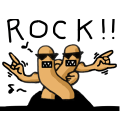 [LINEスタンプ] Muscle earthworms