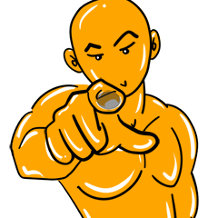 [LINEスタンプ] Muscular man 2