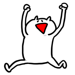 [LINEスタンプ] 愛らしい白いやつ2
