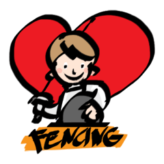 [LINEスタンプ] Fencing Set 01