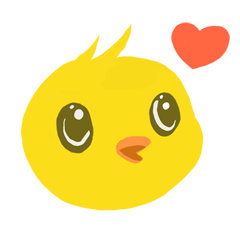 [LINEスタンプ] Cute Cheeky Chick