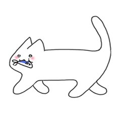 [LINEスタンプ] ちょこまか猫