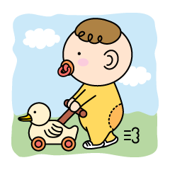 [LINEスタンプ] ほのぼのBaby 
