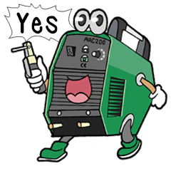 [LINEスタンプ] UMini and Hitronic Welding Machine