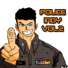 [LINEスタンプ] Police Indy Vol.2